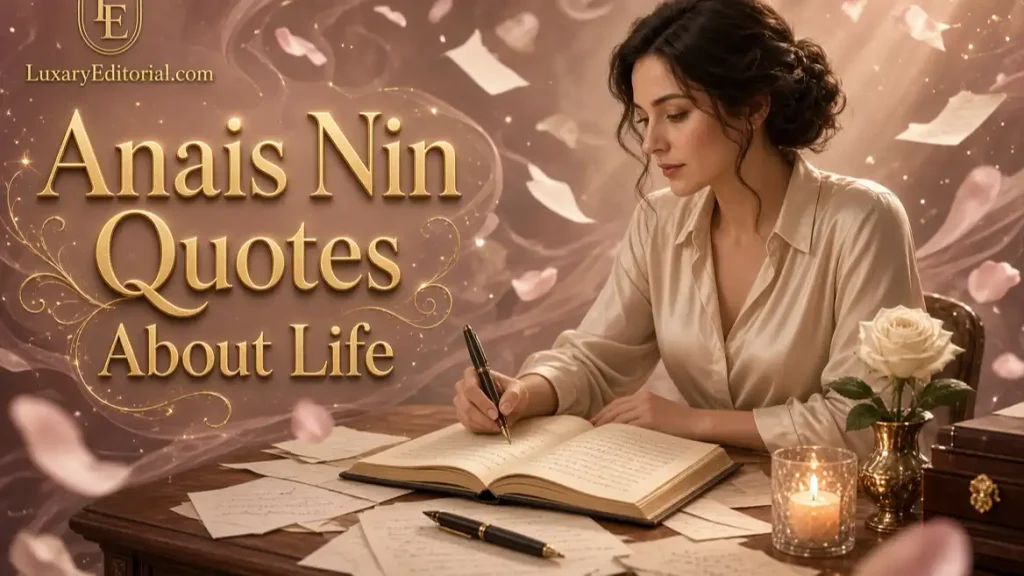 Anais Nin Quotes About Life