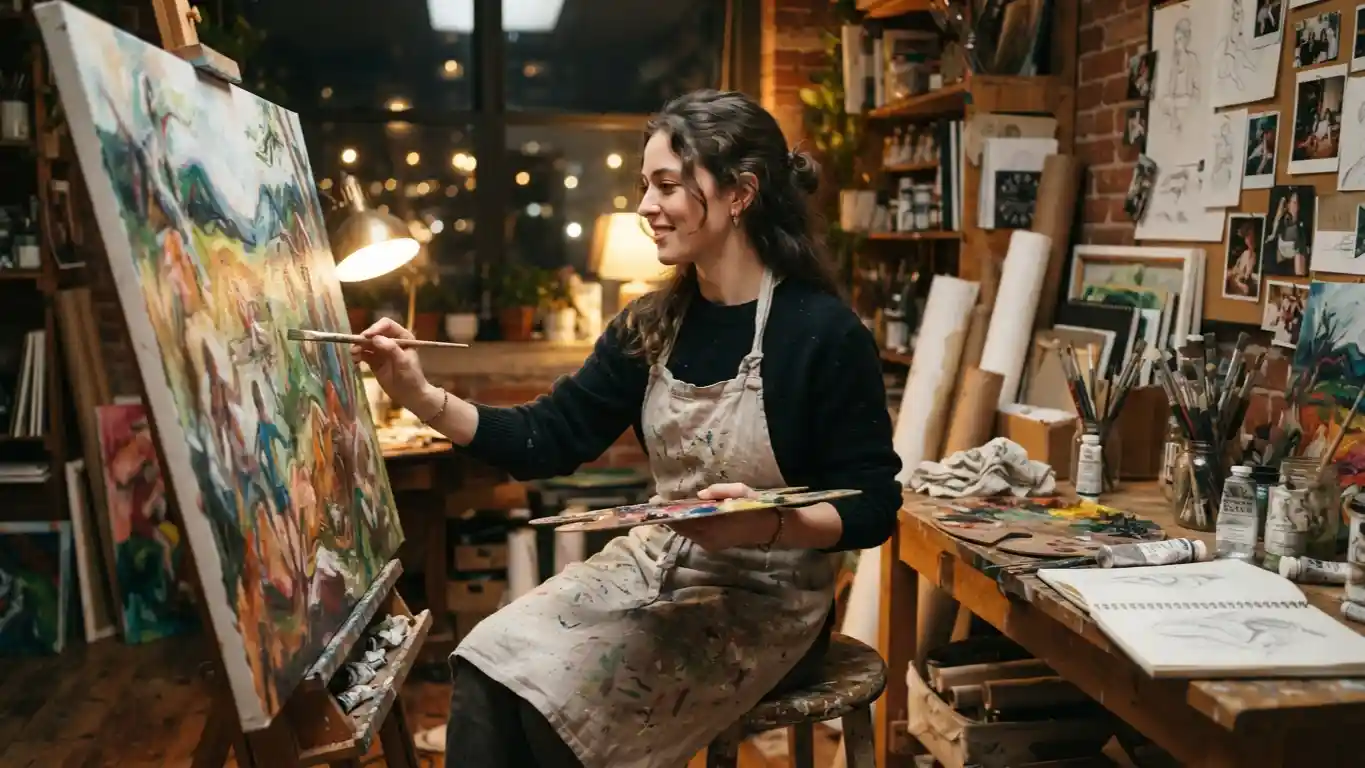 Artistic inspiration and Creativity