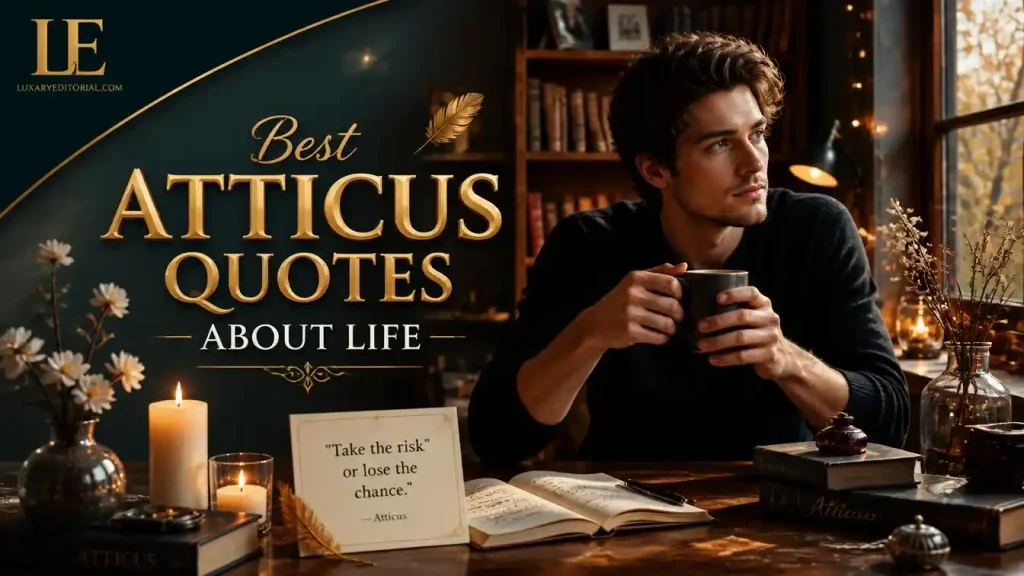 Best Atticus Quotes About Life