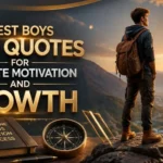 Best Boys Life Quotes for Ultimate Motivation and Growth