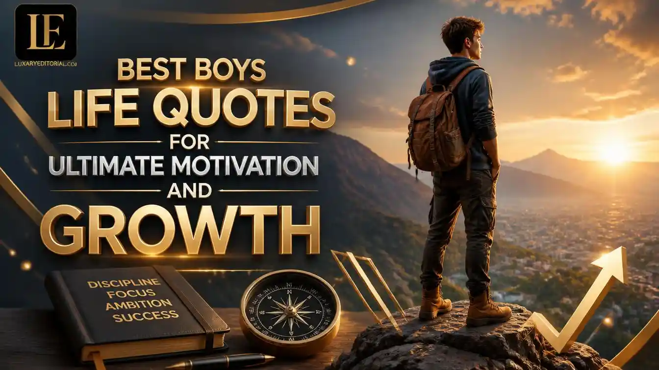 Best Boys Life Quotes for Ultimate Motivation and Growth