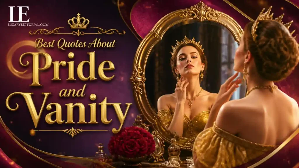 Best Quotes About Pride and Vanity