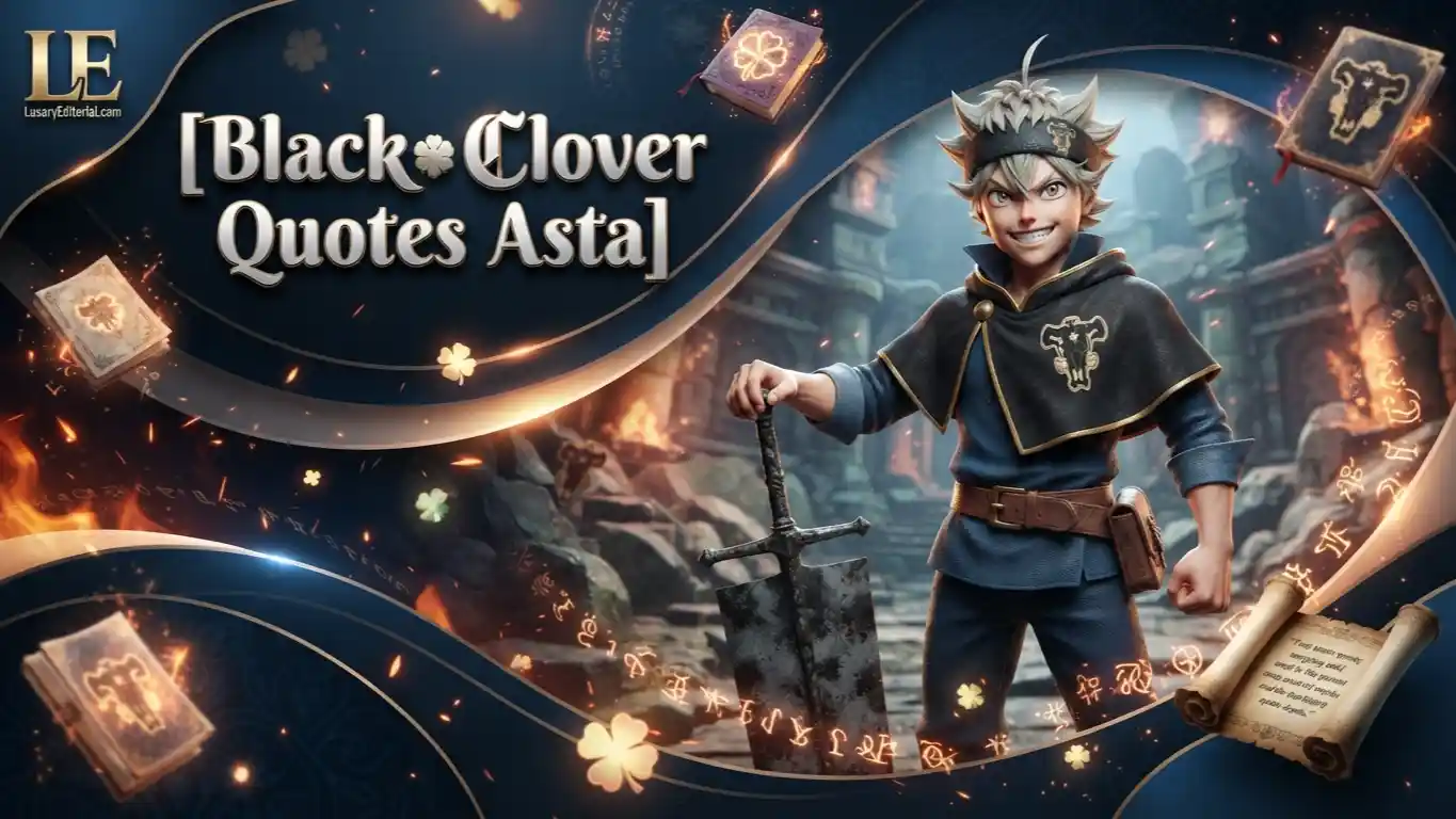 Black Clover Quotes Asta