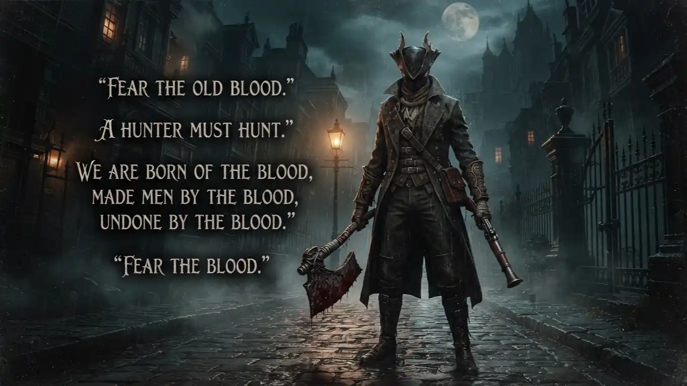 Bloodborne Quotes Hunter