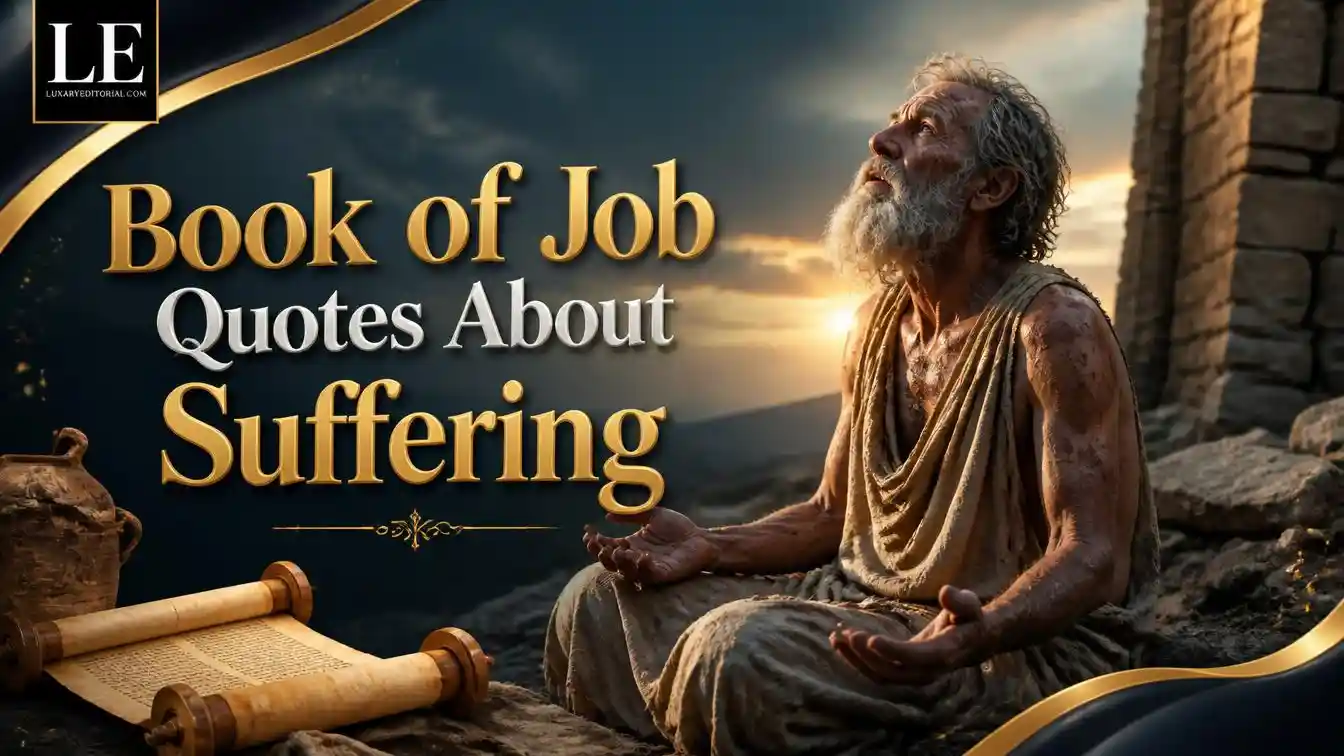 Book of Job Quotes About Suffering