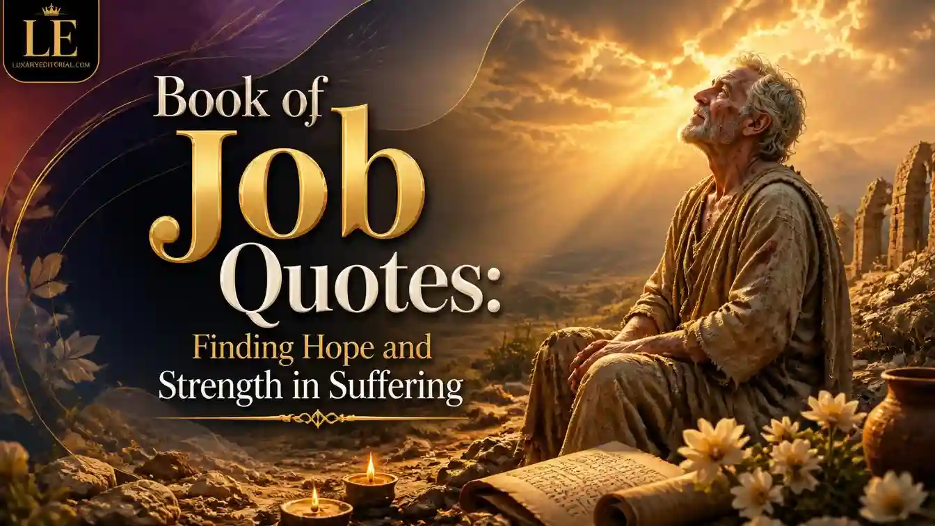Book of Job Quotes: Finding Hope and Strength in Suffering