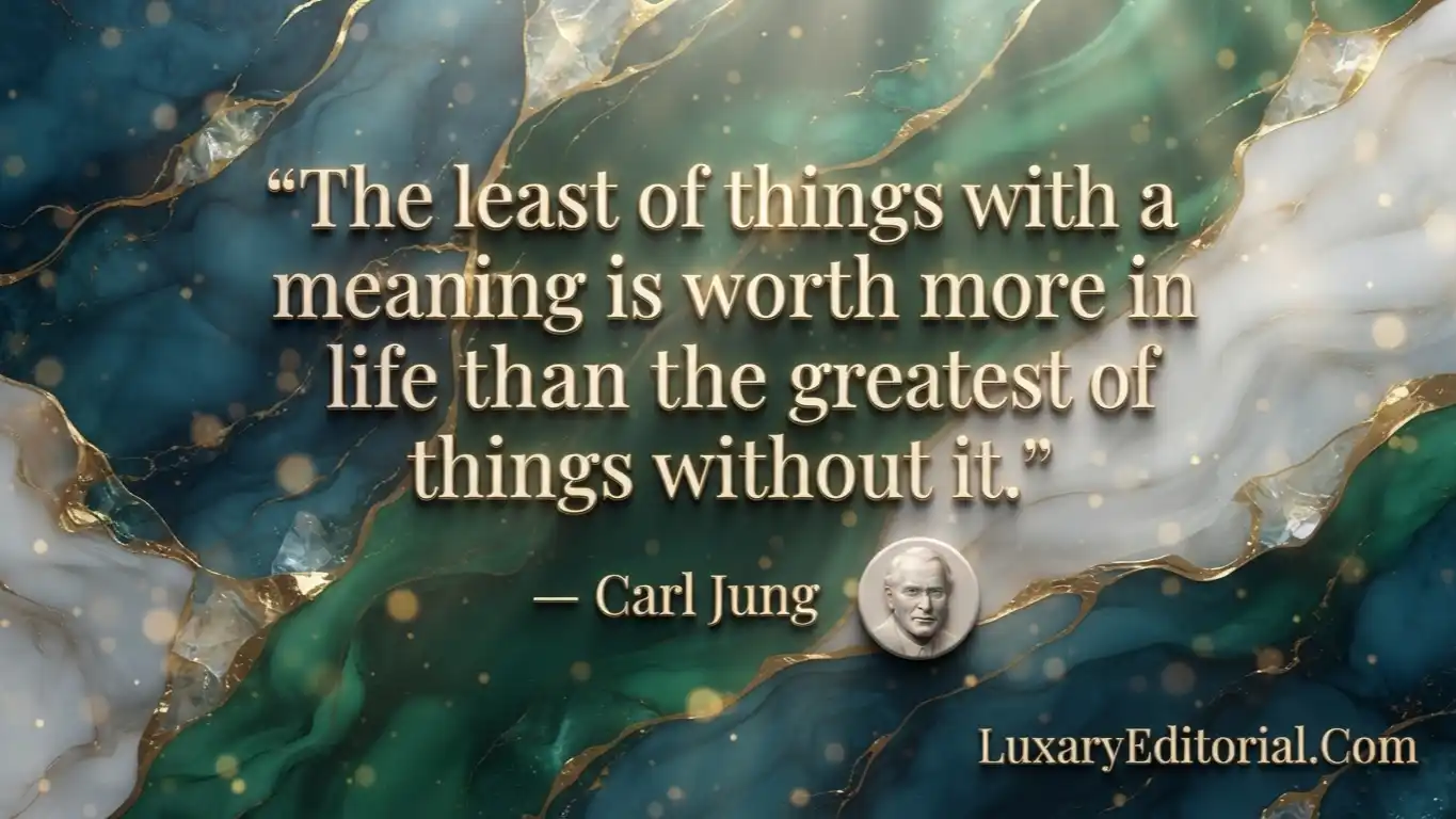 Carl Jung Quotes on Finding Meaning