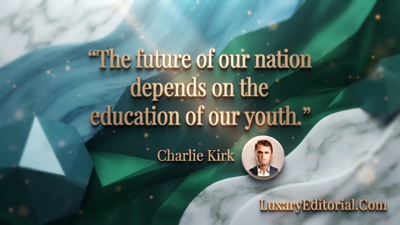 Charlie Kirk Quotes on Youth and Education