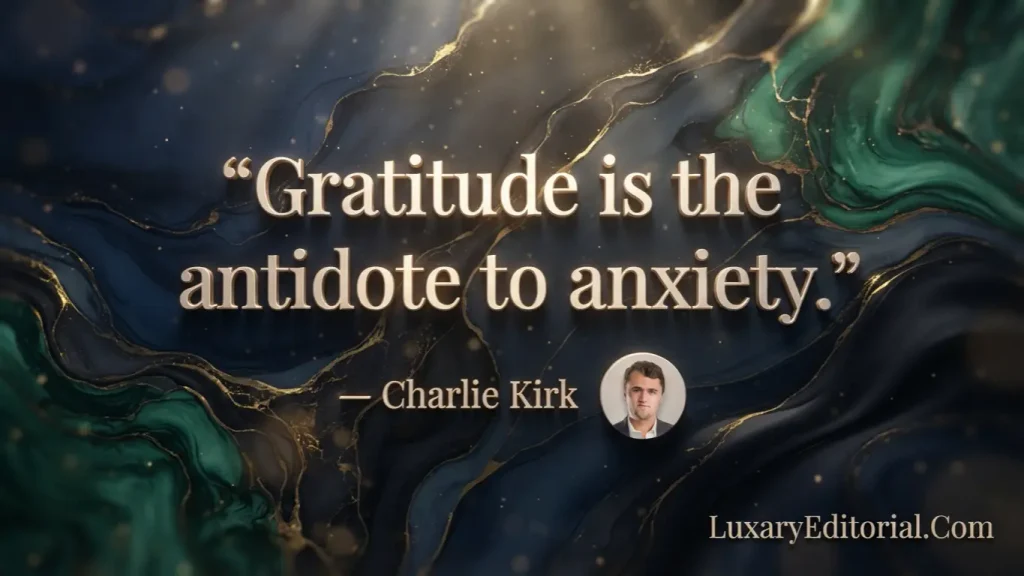 Charlie Kirk Quotes Positive