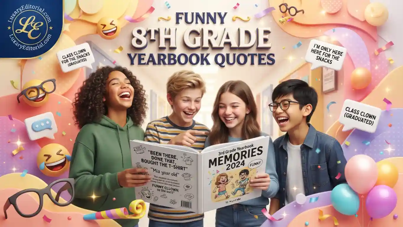 Funny 8th Grade Yearbook Quotes