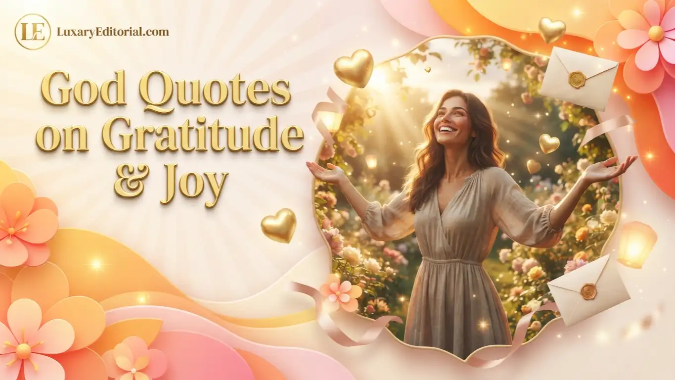 God Quotes on Gratitude and Joy