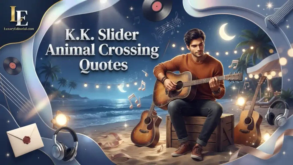 k.k. slider animal crossing quotes