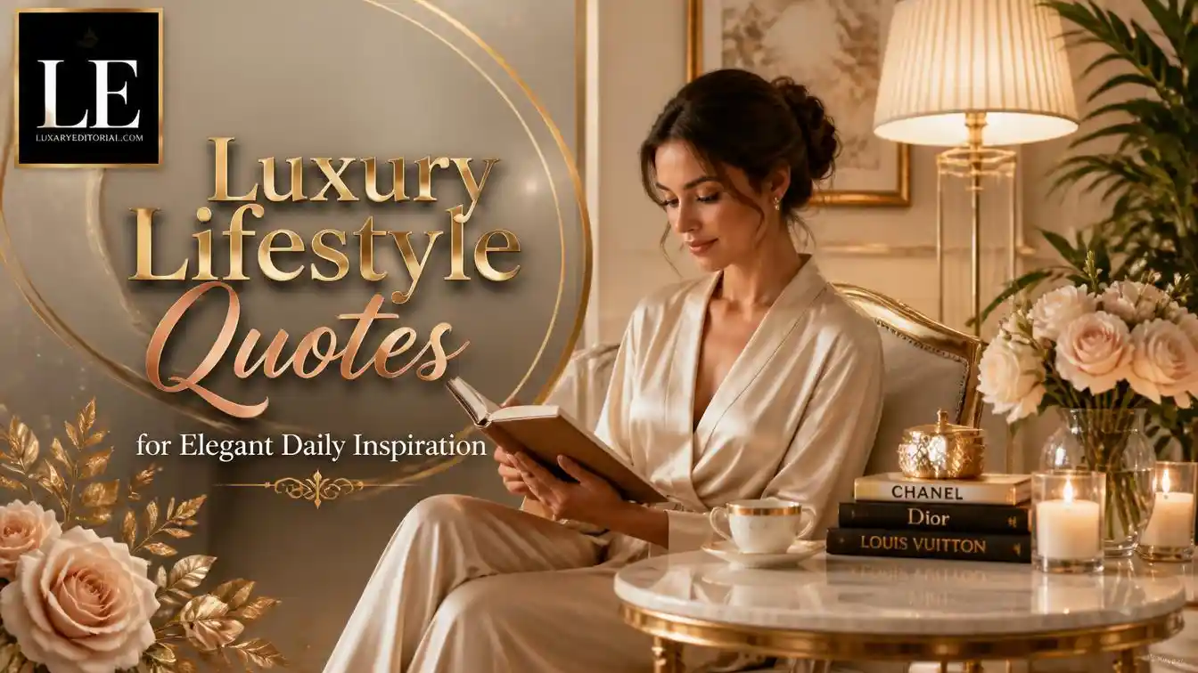 Luxury Lifestyle Quotes for Elegant Daily Inspiration