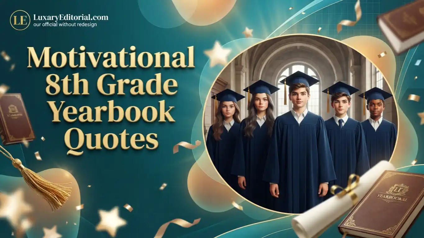 Motivational 8th Grade Yearbook Quotes