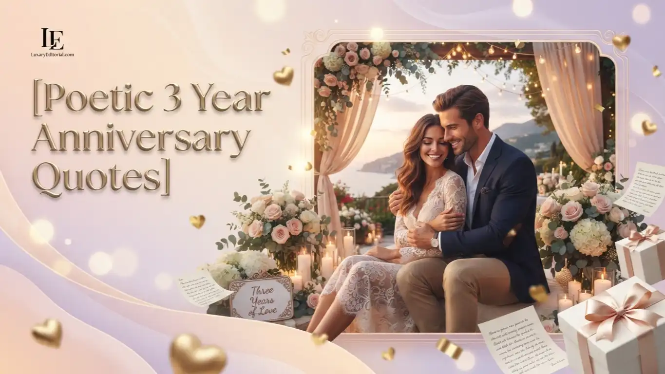 Poetic 3 Year Anniversary Quotes