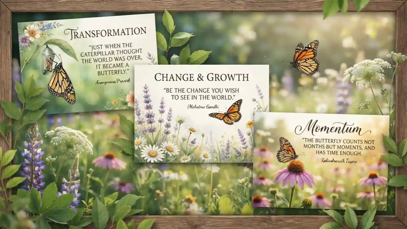 Quotes on the Famous Butterfly Metaphor