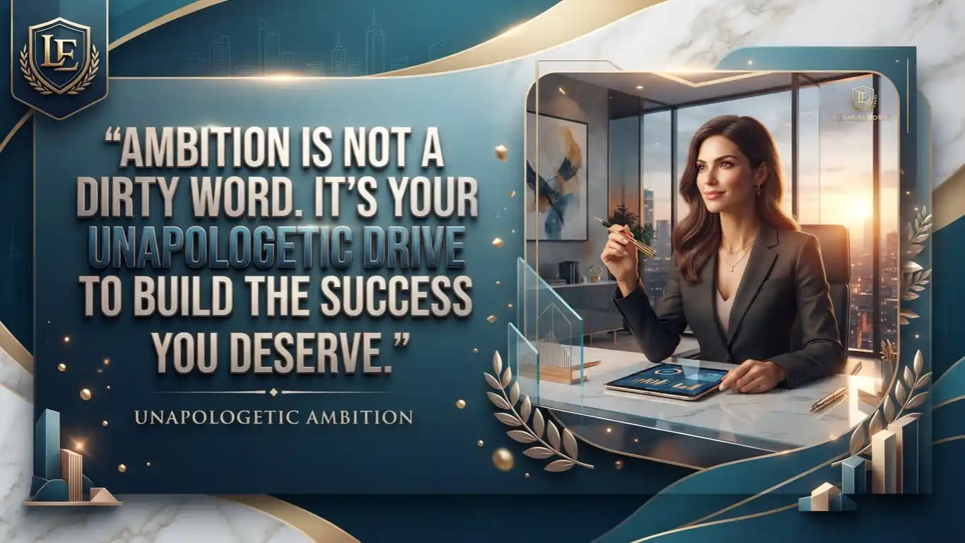 Unapologetic Ambition in the Workplace