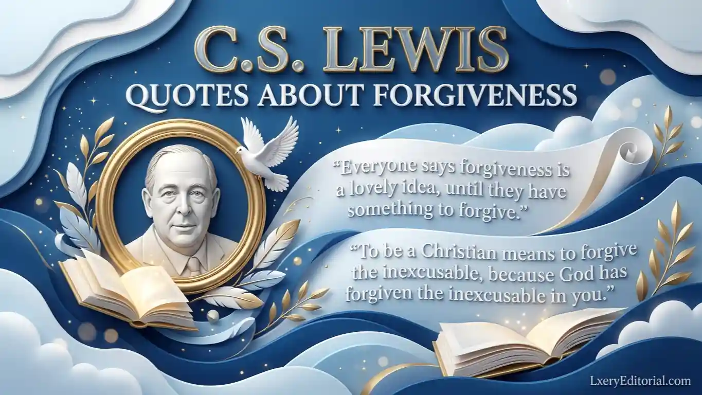 C.S. Lewis Quotes About Forgiveness