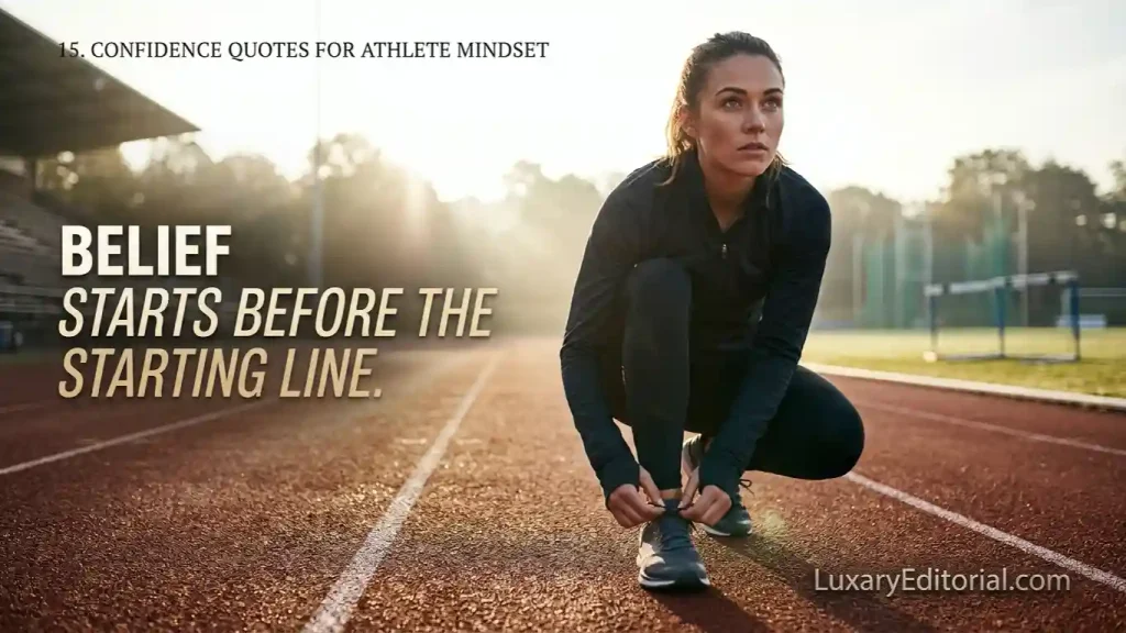 confidence quotes for athlete mindset