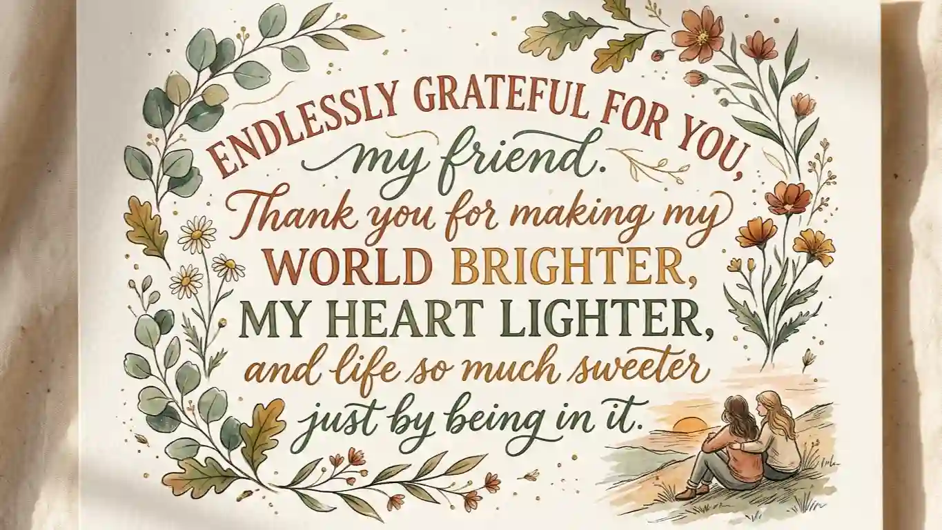 Friendship Quotes About Appreciation and Gratitude