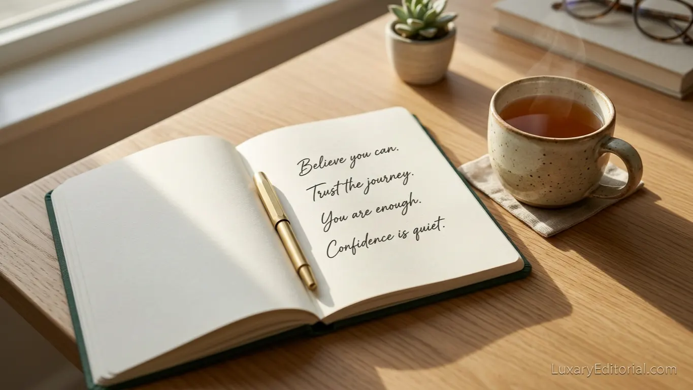 short confidence quotes
