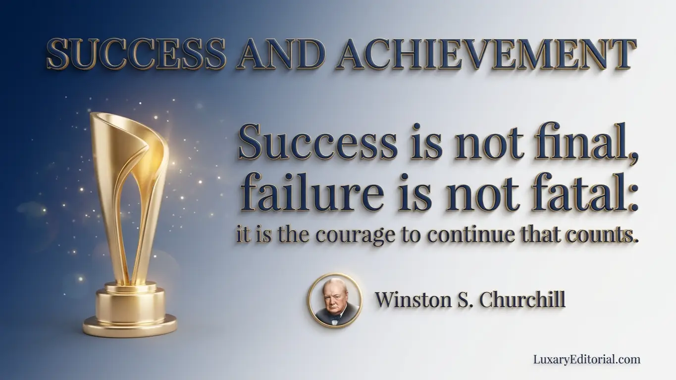 Short Quotes About Success and Achievement