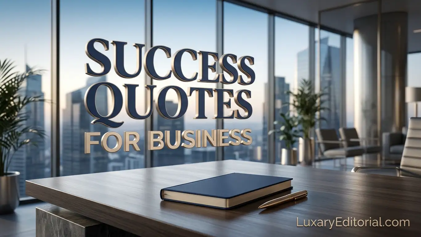 Success Quotes Business