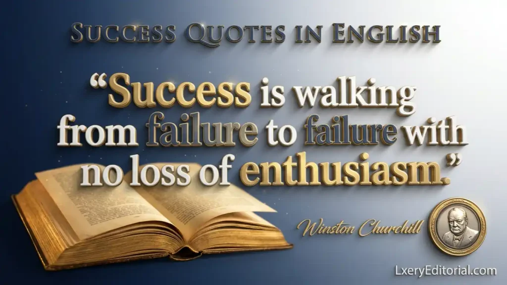 Success Quotes in English