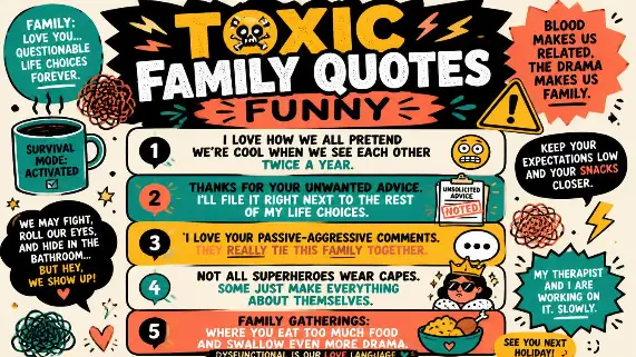Toxic Family Quotes Funny