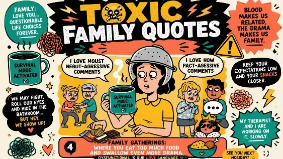 Toxic Family Quotes in English